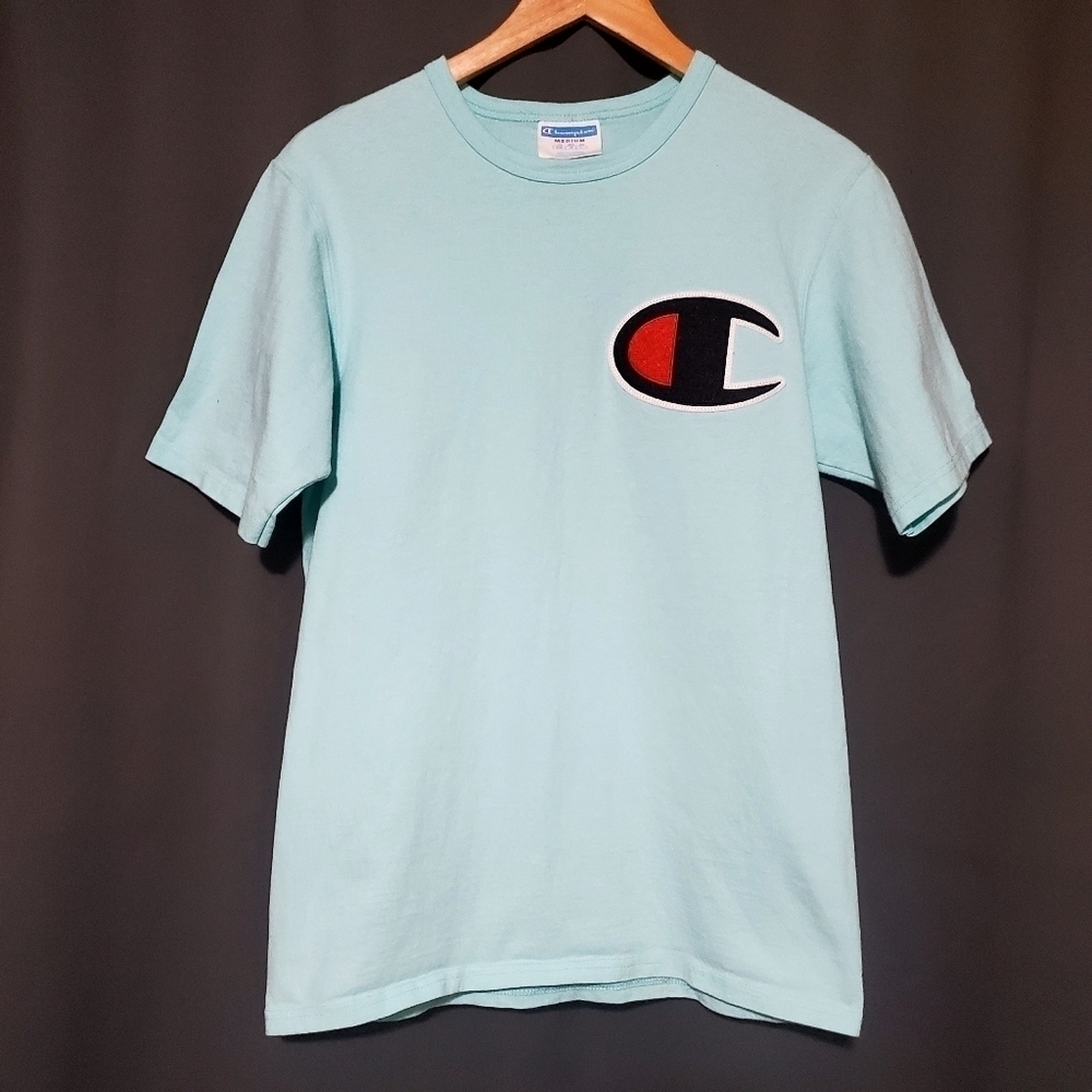 Champion Blue Shirt Size Medium